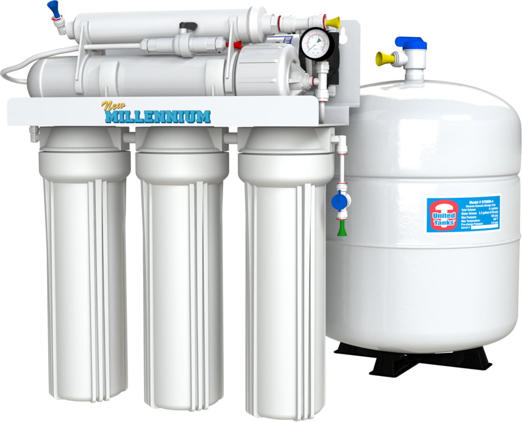 WaterWorld USA - Buy New MILLENNIUM RO Water System With Booster Pump